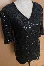 Frank Usher top maat M [v], Maat 38/40 (M), Zwart, Ophalen of Verzenden, Zo goed als nieuw