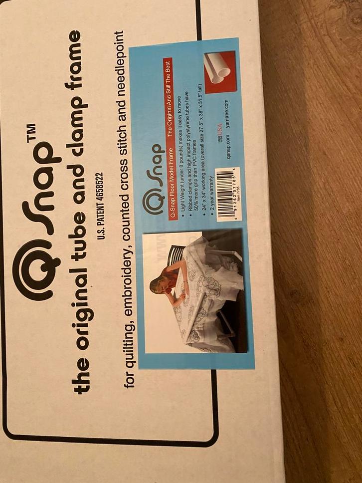 Quiltframe te koop - Q-Snap Frame, Hobby en Vrije tijd, Borduren en Borduurmachines, Nieuw, Overige typen, Handborduren, Ophalen of Verzenden