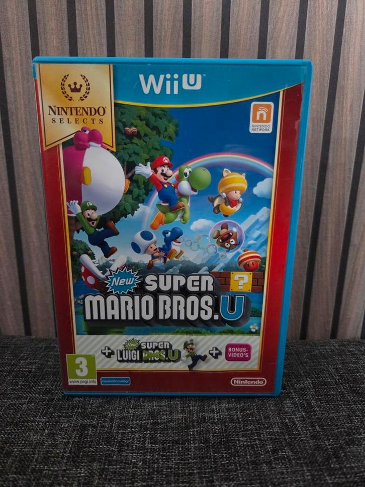 Super Mario Bros. U - Wii U, Spelcomputers en Games, Games | Nintendo Wii, Gebruikt, Platform, 3 spelers of meer, Vanaf 3 jaar