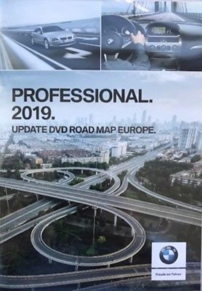 BMW DVD's PROFESSIONAL Navigatie van 2019, Computers en Software, Navigatiesoftware, Nieuw, Update, Heel Europa, Verzenden