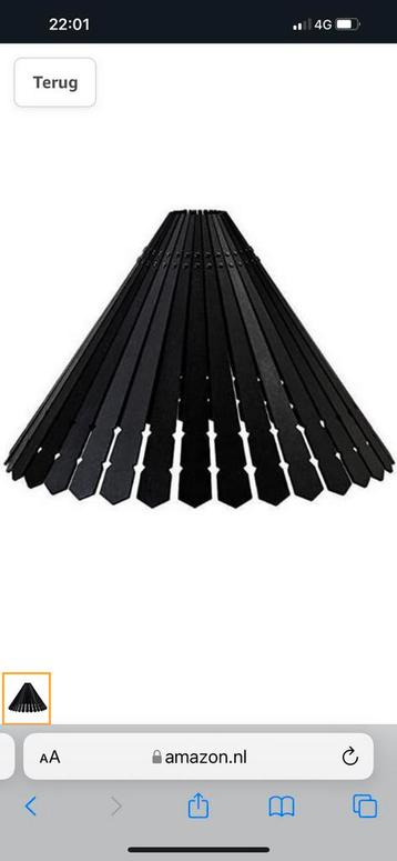 Ikea RYSSBY Lampenkap van berkenhout, zwart