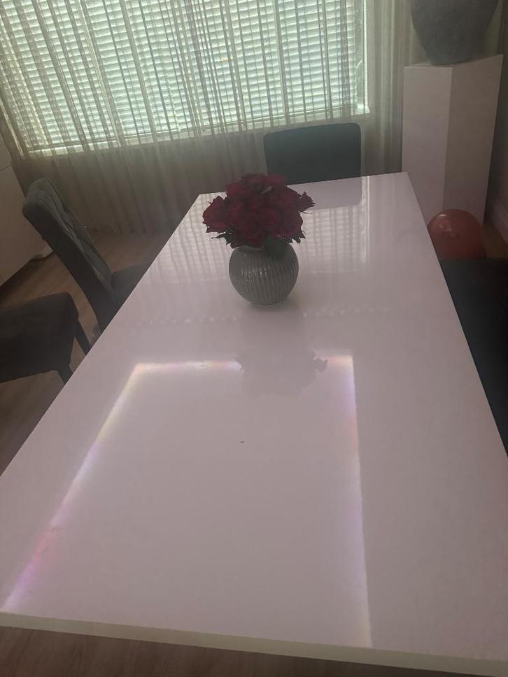 Eettafel, Huis en Inrichting, Tafels | Eettafels, Zo goed als nieuw, 50 tot 100 cm, 150 tot 200 cm, Vijf personen of meer, Rechthoekig