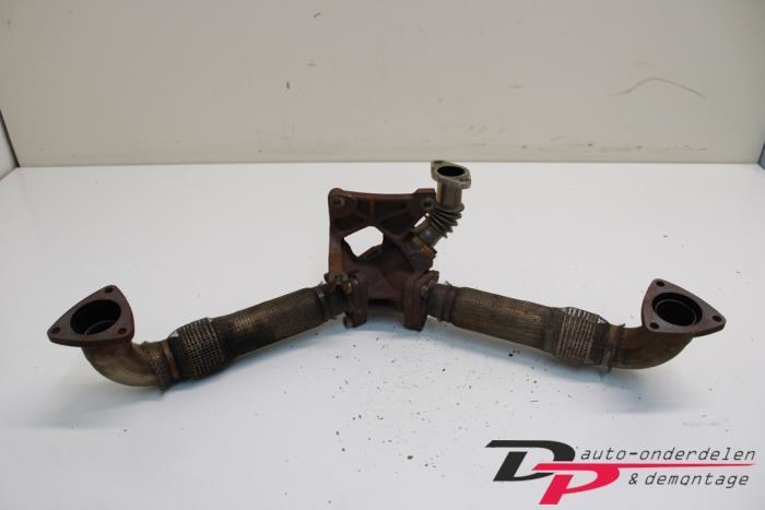 Uitlaat voorpijp van een Audi Q7, Auto-onderdelen, Uitlaatsystemen, Audi, Gebruikt, 3 maanden garantie, Ophalen of Verzenden