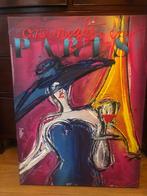 SET KUNSTWERKEN Schilderijen Van Geoffrey Wijn Alias Wine, Ophalen