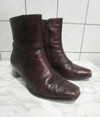 Leren half hoge laarzen, Hoge laarzen, Bruin, Verhulst, Ophalen of Verzenden