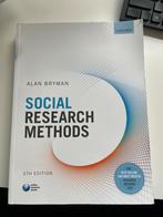 Social Research Methods - Alan Bryman, Ophalen of Verzenden, Gamma, Zo goed als nieuw, HBO