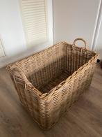 Grote Vlochten Mand, Huis en Inrichting, Woonaccessoires | Schalen en Manden, Ophalen, Gebruikt, Mand, Riet