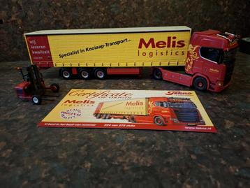 Prachtige Tekno Scania Melis transport beschikbaar voor biedingen
