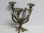 antieke bronzen kandelaar, Ophalen, Koper of Brons