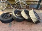 Stalen velgen astra J met winterbanden., Ophalen, Gebruikt