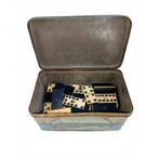 Antieke Domino set van Bot/Been en Hout, Antiek en Kunst, Antiek | Speelgoed, Ophalen of Verzenden