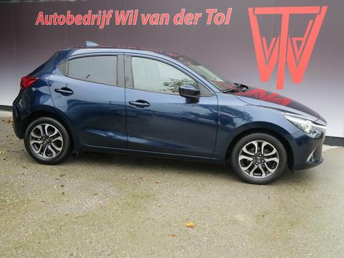 Mazda 2 1.5 Skyactiv-G GT-M | NAVIGATIE | LED | H.U.D. | CAM, Auto's, Mazda, Bedrijf, Te koop, ABS, Achteruitrijcamera, Airbags