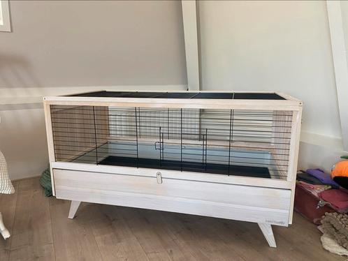 Konijnenhok voor binnen. L 124 cm b 64,5 cm h 71 cm, Dieren en Toebehoren, Knaagdieren en Konijnen | Hokken en Kooien, Zo goed als nieuw
