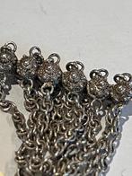 Zilveren 6 rijen armband met Zeeuwse knoop, Ophalen of Verzenden, Zilver