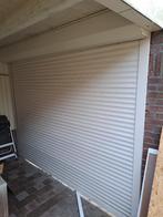 rolluik garage/overkapping wit elektrisch, Doe-het-zelf en Verbouw, Rolluiken, Elektrische bediening, 200 cm of meer, Gebruikt