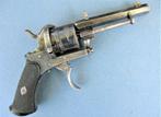 Antieke Penvuur revolver 7 mm, Militair antiek, Ophalen of Verzenden