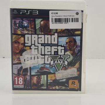 Sony Playstation 3 Grand Theft Auto V beschikbaar voor biedingen