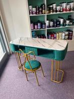 Kaptafel met Stoel - Stijlvol & Comfortabel, Huis en Inrichting, 50 tot 100 cm, 100 tot 150 cm, Tot twee personen, Ophalen of Verzenden