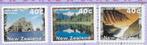 1996 NieuwZeeland Fox Gletcher, Lake Matheson, Piercy Island, Postzegels en Munten, Postzegels | Oceanië, Verzenden, Gestempeld