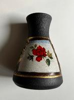 Vintage vaasje Germany 127 10 aardewerk glazuur, Ophalen of Verzenden