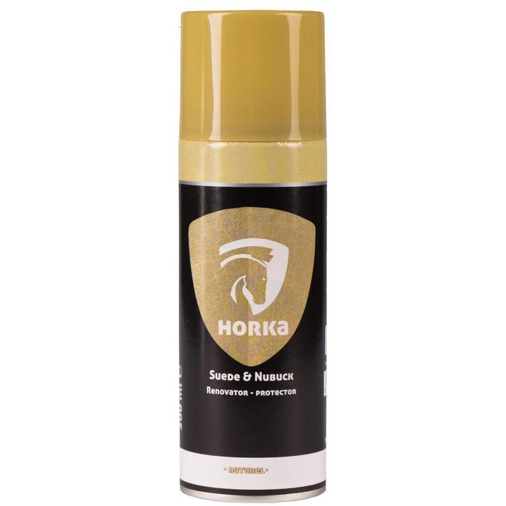 Naturel/beige suède nubuck renovator spray Horka, Dieren en Toebehoren, Paarden en Pony's | Verzorgingsproducten, Nieuw, Ophalen of Verzenden