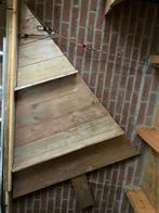 Grote vol houten kerstboom, handgemaakt, Ophalen of Verzenden, Zo goed als nieuw