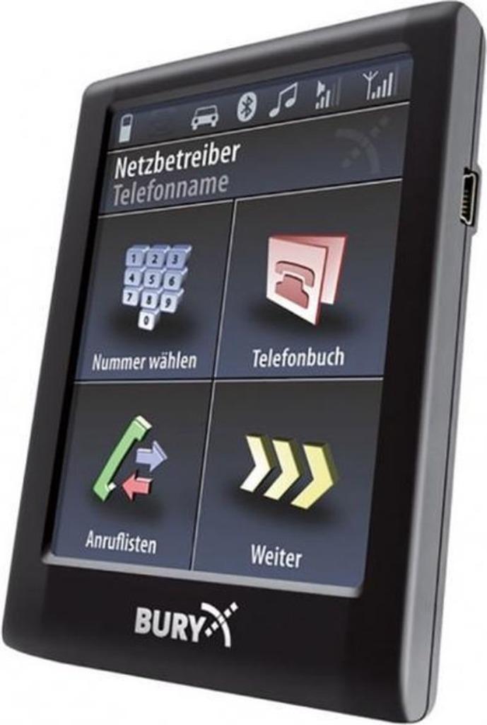 Bury CC-9056 Plus audiostyreaming Carkit nieuw, Auto diversen, Carkits, Nieuw, Ophalen of Verzenden