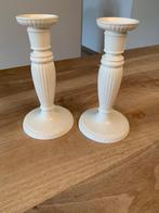 Wedgewood Edme - kandelaars, Ophalen, Overige materialen, Zo goed als nieuw, Crème