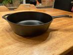 Lodge gietijzeren hapjespan 30 cm, Huis en Inrichting, Ophalen, Zo goed als nieuw, Gietijzer, Koekenpan of Braadpan