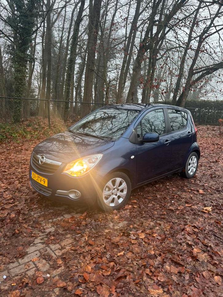 Opel Agila 1.0 12V 2009 Blauw, Auto's, Opel, Particulier, Agila, Benzine, A, Hatchback, Handgeschakeld, Origineel Nederlands, Blauw
