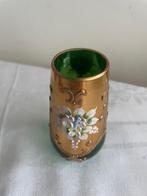 Boheems Vaasje, Antiek en Kunst, Antiek | Glas en Kristal, Ophalen of Verzenden