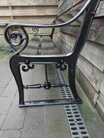 Gietijzeren tuinbank gardeluxe type poseidon, Ophalen, Gebruikt, Metaal