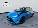 Toyota Yaris 1.5 Hybrid Bi-Tone Plus Navigatiesysteem Line a, Gebruikt, Zwart, 4 cilinders, Blauw