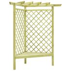 Tuinpergola pergola met bankje rozenboog GRATIS BEZORGD!, Verzenden, Nieuw