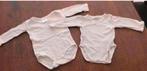 Romper wit lange mouwen 62 Hema overslagromper en 62 68, Nacht- of Onderkleding, Jongetje of Meisje, Ophalen of Verzenden, Zo goed als nieuw