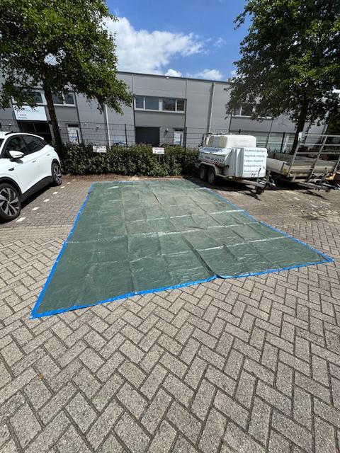 Div. afmetingen afdekzeil, bijvoorbeeld 4x6, 3x4, 3x3,, Doe-het-zelf en Verbouw, Zeil en Folie, Gebruikt, Zeil, 10 tot 15 m², Ophalen of Verzenden