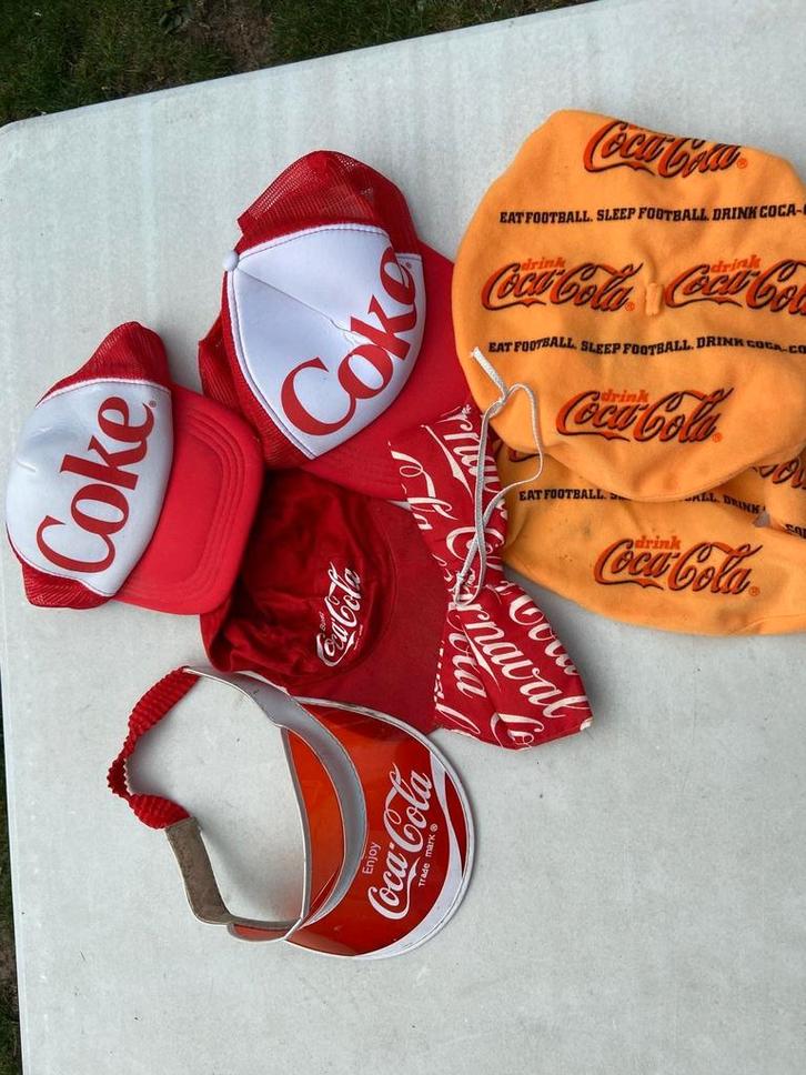 Coca Cola Petjes Collectie, Verzamelen, Merken en Reclamevoorwerpen, Gebruikt, Gebruiksvoorwerp, Ophalen of Verzenden
