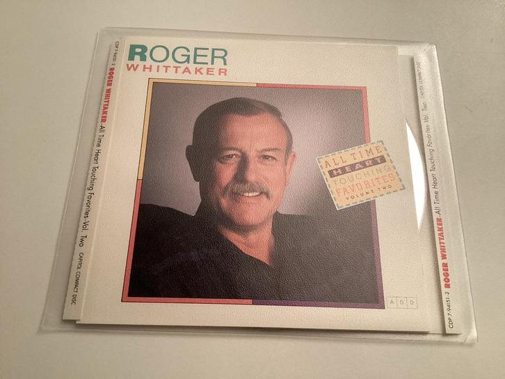 Roger Whittaker - All Time Heart Touching Favorites CD, Cd's en Dvd's, Cd's | Pop, Zo goed als nieuw, 1980 tot 2000, Ophalen of Verzenden