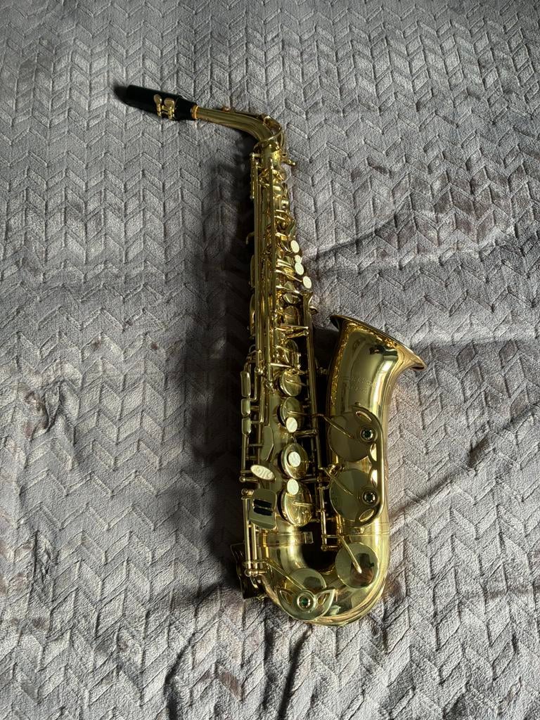 Arnolds @ Sons altsaxofoon, Muziek en Instrumenten, Blaasinstrumenten | Saxofoons, Ophalen, Zo goed als nieuw, Alt