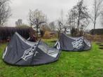 F-One Bandit 7th Kites, 10m en 12m beide met bar, Watersport en Boten, Kitesurfen, Gebruikt, 8 m², Geen board, Ophalen of Verzenden
