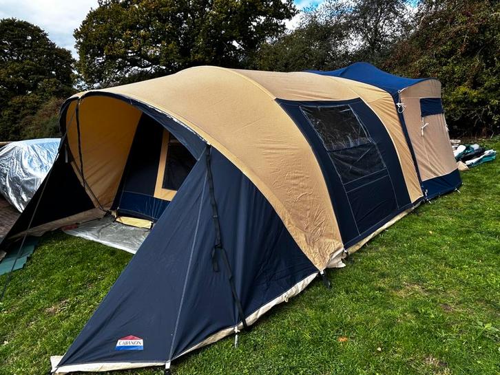 Cabanon Stratos in prachtige staat, Caravans en Kamperen, Vouwwagens, Cabanon, meer dan 6, Blauw, Ophalen