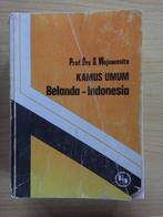 Woordenboek Nederlands-Indonesisch, Boeken, Woordenboeken, Gelezen, Overige uitgevers, S. Wojowasito, Ophalen of Verzenden