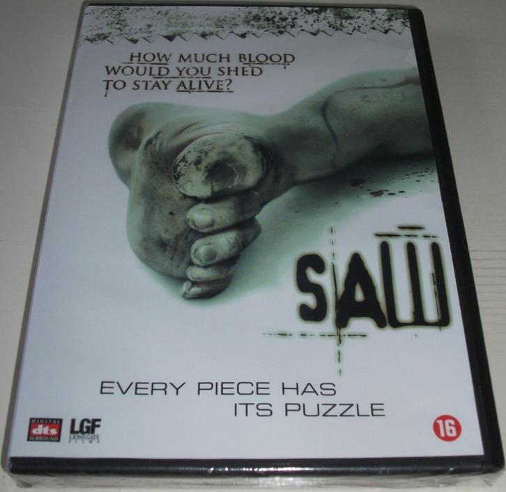 Dvd *** SAW *** Se7en Times More Scarier *NIEUW*, Cd's en Dvd's, Dvd's | Horror, Nieuw in verpakking, Overige genres, Vanaf 16 jaar