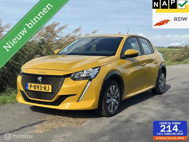 Peugeot e-208 EV Allure Pack 50 kWh | Carplay |Led | Dab |, Auto's, Peugeot, Bedrijf, Te koop, ABS, Airbags, Airconditioning, Alarm