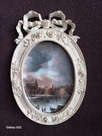 Wit fotolijstje in Barok stijl afm 10x15 cm, Ophalen of Verzenden, Nieuw