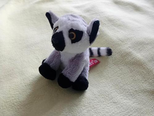 Ringstaartmaki Burgers Zoo aapje gestreepte staart, Kinderen en Baby's, Speelgoed | Knuffels en Pluche, Zo goed als nieuw, Overige typen