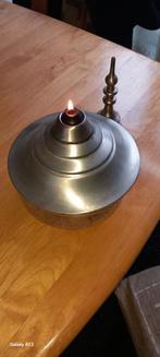 Mooie roestvrijstalen lamp, Ophalen of Verzenden