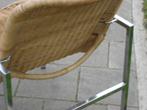 Vintage fauteuil Dirk van Sliedregt [ model 725], Minder dan 75 cm, Gebruikt, 50 tot 75 cm, Riet of Rotan