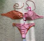 LOAVIES Bikini roze oranje met glitters slip L cup XL nieuw, Nieuw, Oranje, Ophalen of Verzenden, Loavies