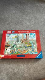 Ravensburger -Rotterdam- 1000 stukjes, Ophalen, 500 t/m 1500 stukjes, Zo goed als nieuw, Legpuzzel